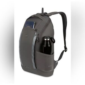 Swiss Gear 15” Gray Laptop Bag Backpack Travel Bag New